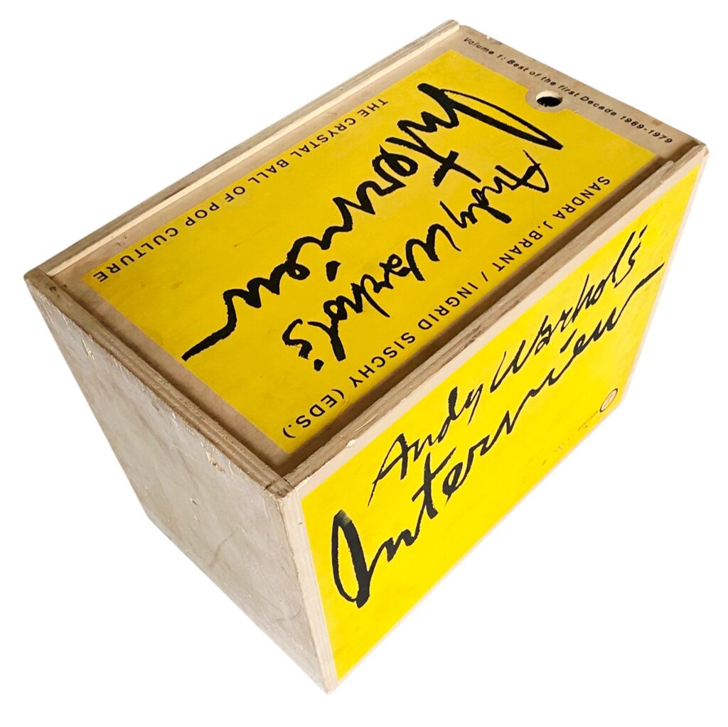 Andy Warhol's Interview (7 volume box set) by Andy Warhol, 2004