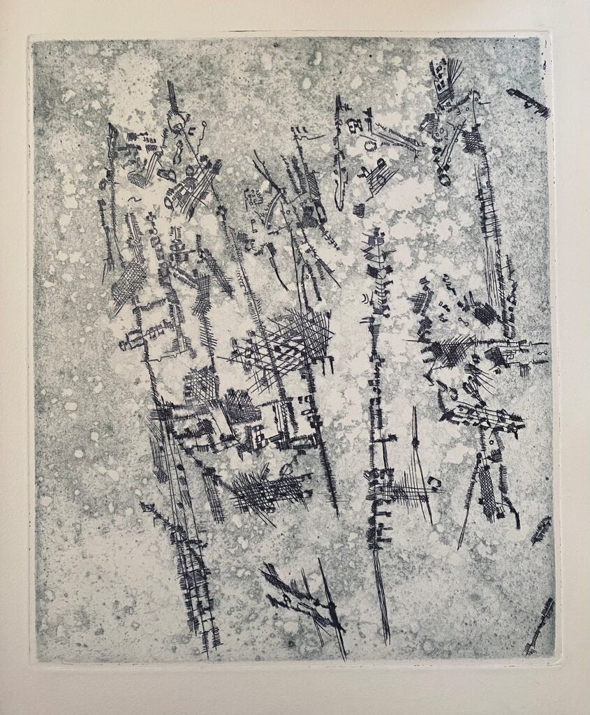 Untitled by Camille Bryen, 1965