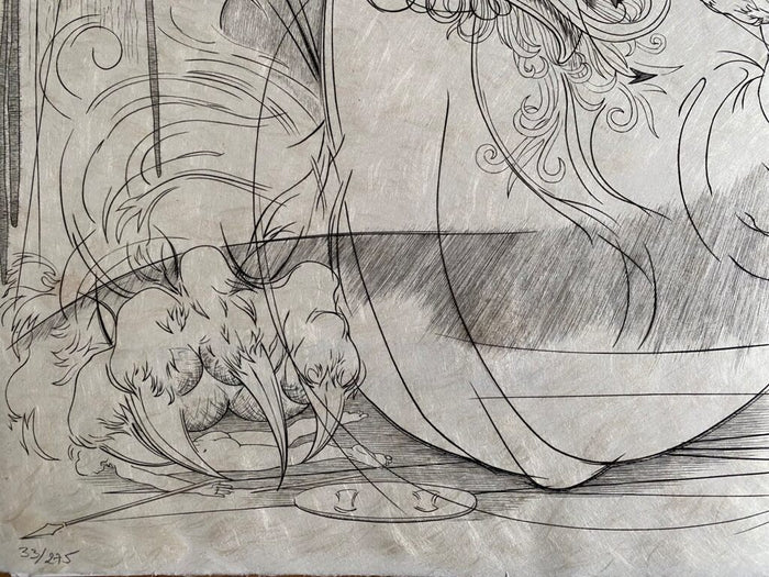 Hippolyte et le dragon (Hippolytus and the Dragon) by Czanara, 1973 (view 2)