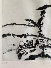 L'évidence de la nuit III de Zao Wou-Ki 趙無極, 1991 (vue 3)