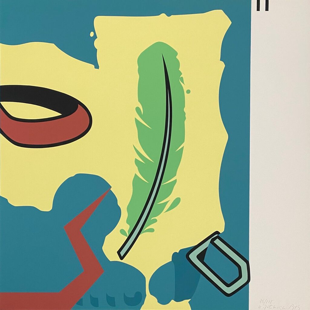 Le Retour du printemps II by Hervé Télémaque, 1974