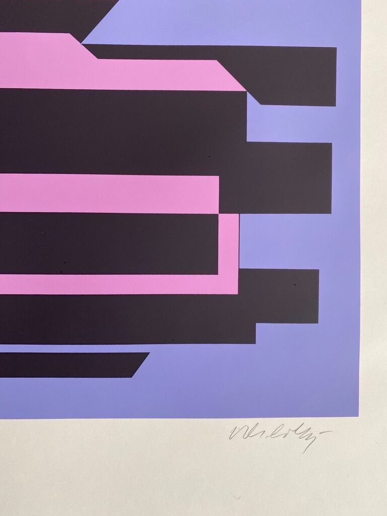 Untitled de Victor Vasarely, 1984 (vue 3)