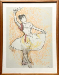 Danseuse au tambourin d'Edgar Degas, vers 1960
