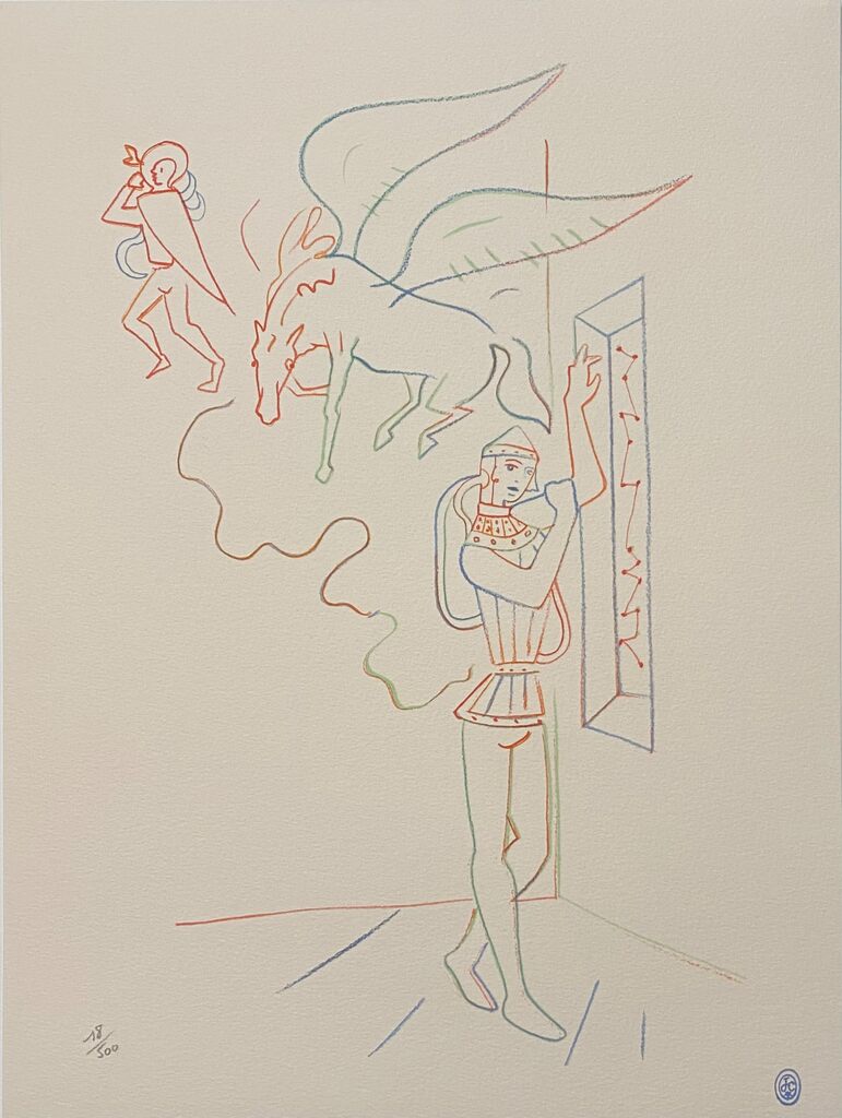 Untitled by Jean Cocteau, 1993