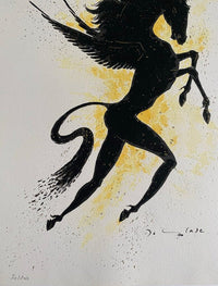 Pégase (Pegasus) de Frédéric Delanglade, 1968 (vue 2)