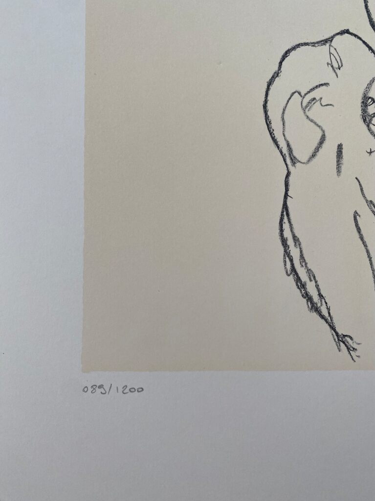 Crouching Male Nude d'Egon Schiele, 2007 (vue 3)