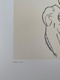 Crouching Male Nude d'Egon Schiele, 2007 (vue 3)