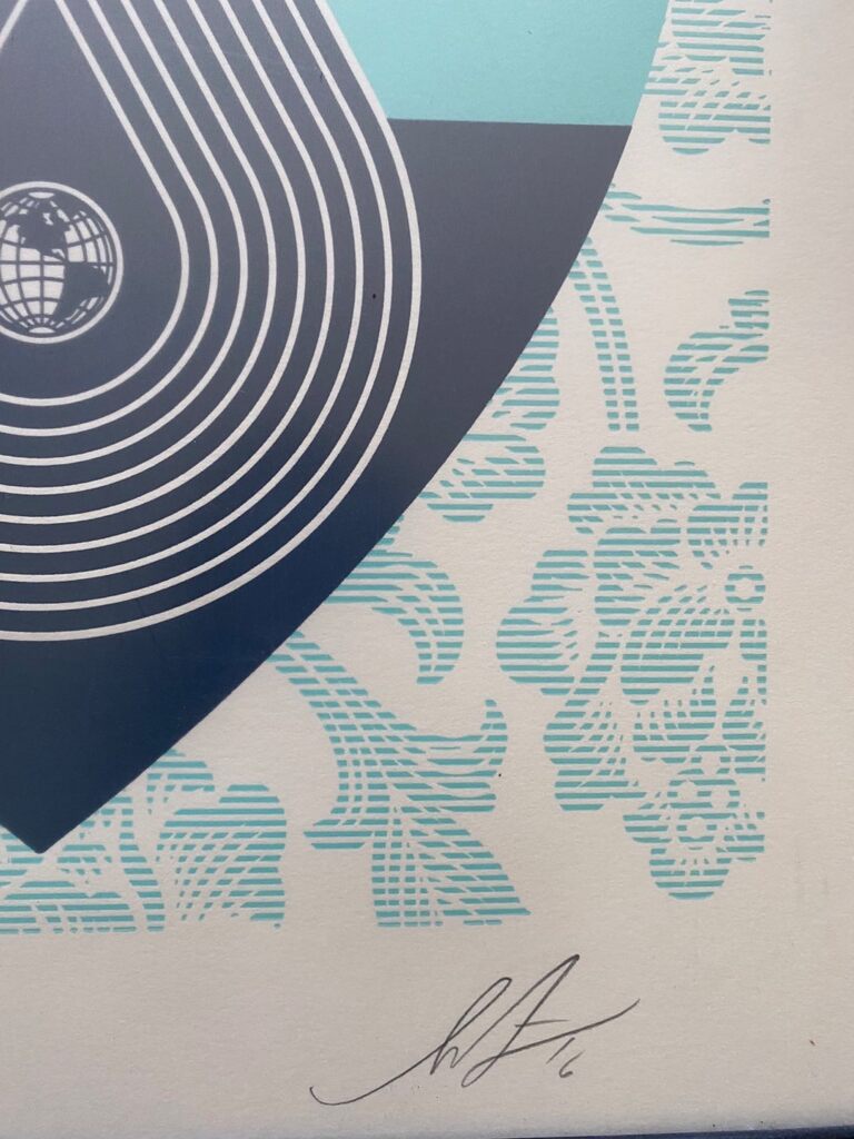 Earth Crisis Letterpress de Shepard Fairey, 2016 (vue 3)