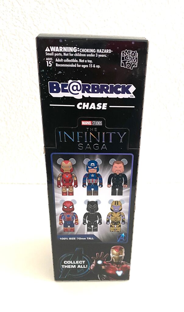 Chase -Marvel-The Infinity Saga by BE@RBRICK, 2024