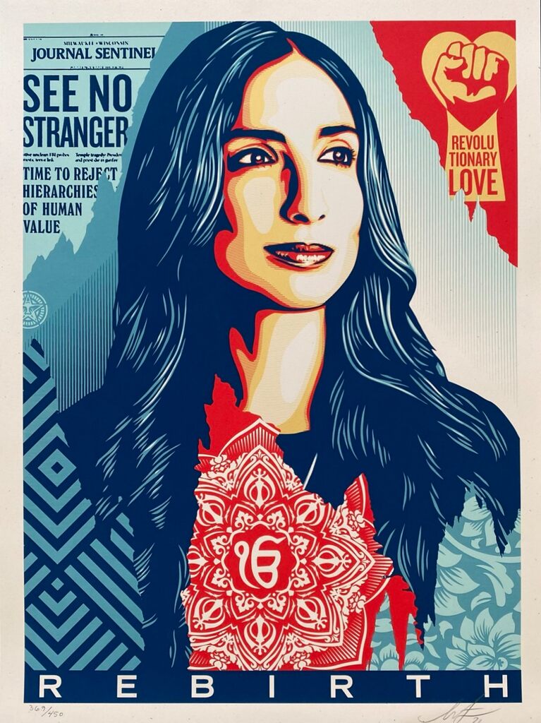Rebirth by Shepard Fairey, 2021