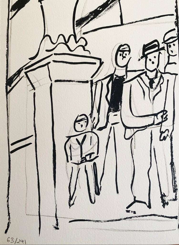 L’arrêt de l’autobus de Fernand Léger, 1960 (vue 3)