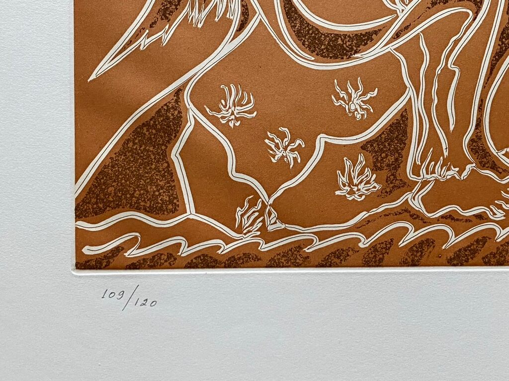 Reconnaissance par le porcher d'André Masson, 1978 (vue 2)
