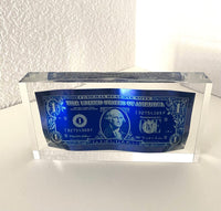 One dollar Blue inclusion by Karl Lagasse, 2026