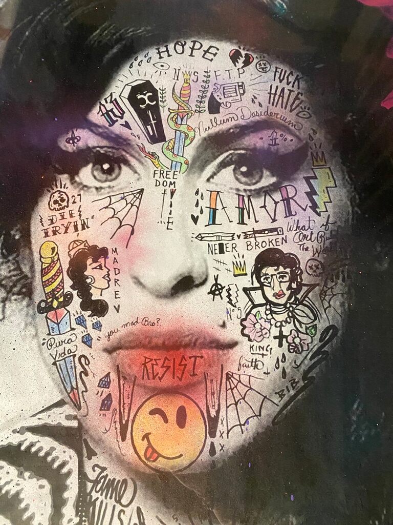 Amy Winehouse by Stikki Peaches, 2018 (view 4)