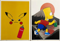 Pikachu & Simpson de Death NYC, 2024