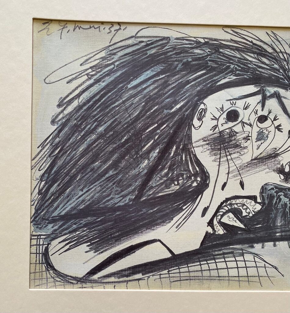 Guernica Study by Pablo Picasso, 1990 (view 3)