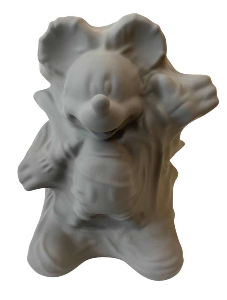 Hollow Mikey (Grey) by Daniel Arsham, 2020 (view 2)