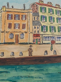 Canal Saint-Martin, Paris by Élisée Maclet, c. 1950 (view 4)