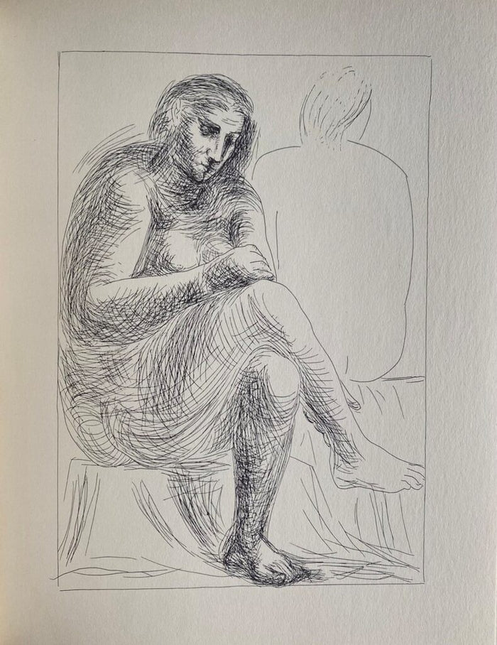 Au bain de Pablo Picasso, 1956