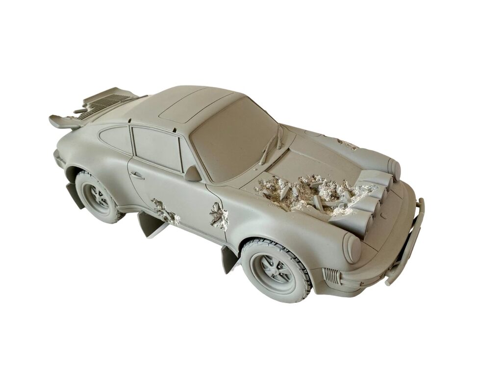 Eroded Safari de Daniel Arsham, 2022