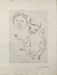 Santa Claus VIII by Alexander Calder, 1974