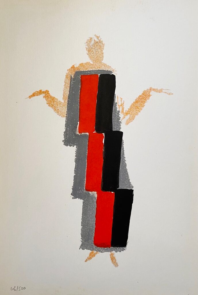 Tableaux vivants 10 by Sonia Delaunay, 1969