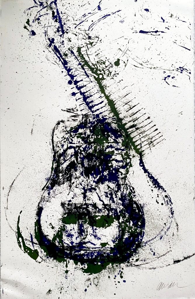 Musical accumulations by Arman, 1976