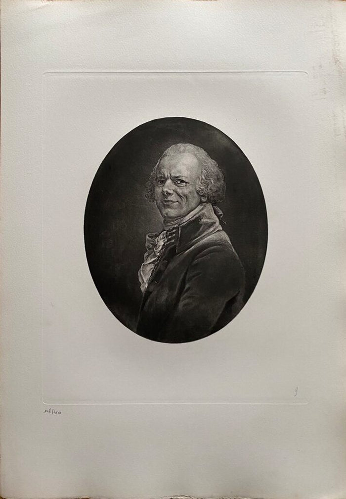 Autoportrait de Joseph Ducreux, 1908