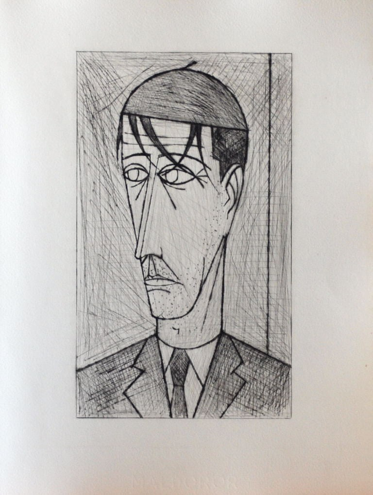 Les Chants de Maldoror II de Bernard Buffet, 1952