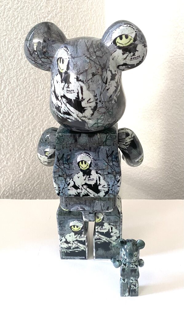 Bearbrick Riot Cop 400% + 100% de BE@RBRICK, 2021