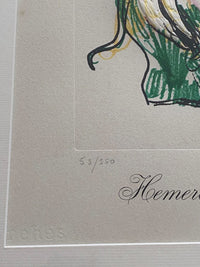 Hemerocallis thumbergü elephant furiosa de Salvador Dalí, 1972 (vue 2)