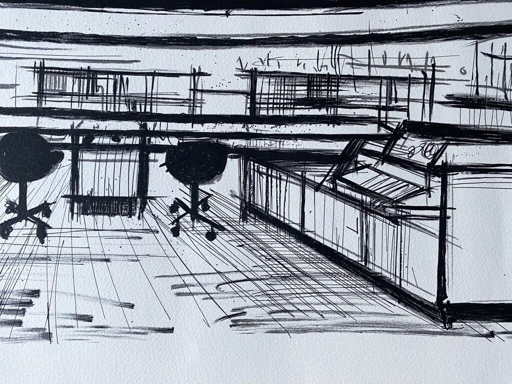Control Room, Siemens de Bernard Buffet, 1968 (vue 3)