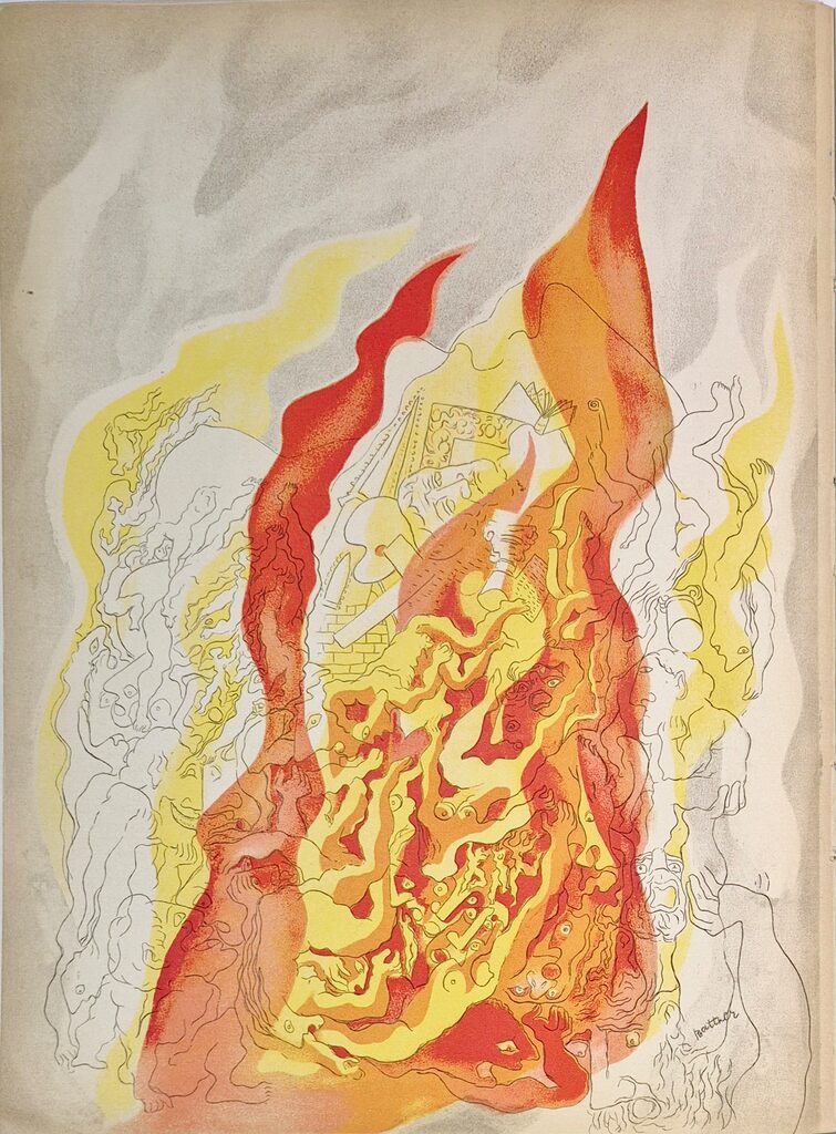 Le Feu (Fire) by Abraham Rattner, 1937