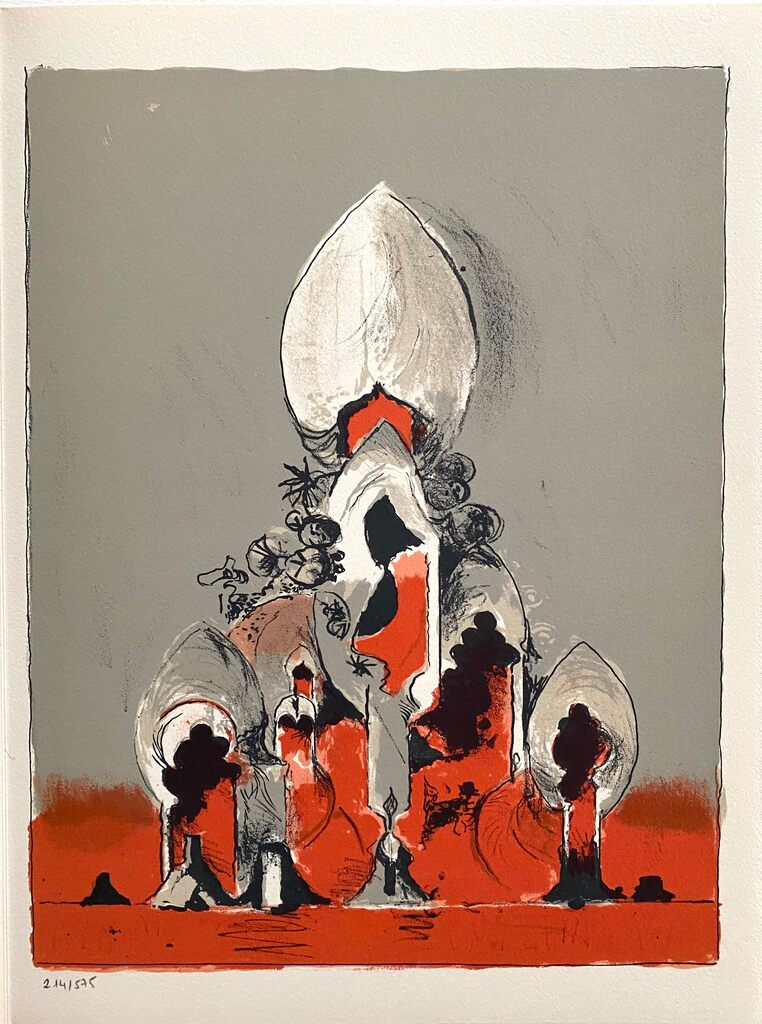 Hommage à San Lazzaro de Graham Sutherland, 1975