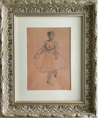 Etude de danseuse by Edgar Degas, 1957