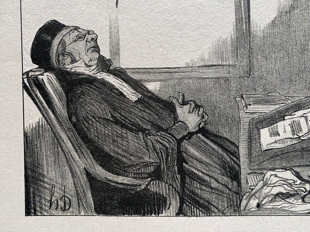 Court Scene by Honoré Daumier, 1918 (view 3)