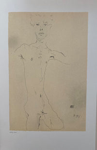 Standing Male Nude d'Egon Schiele, 2007