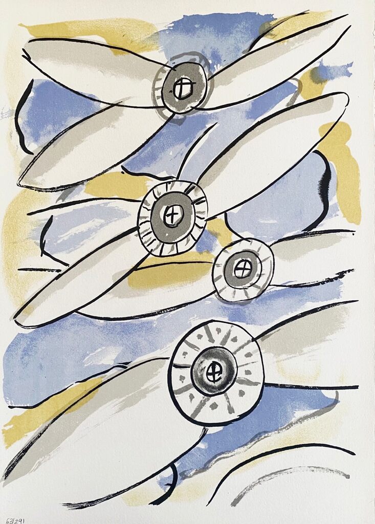 Les avions by Fernand Léger, 1960