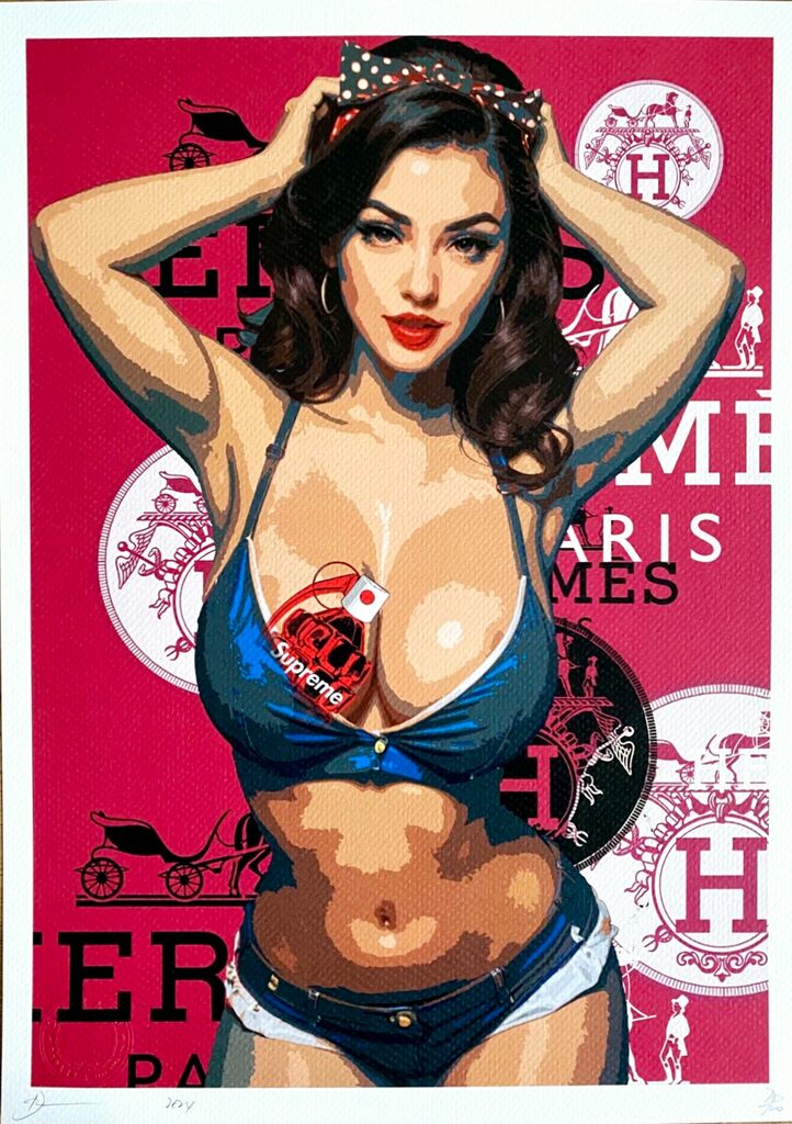 Hermès Girl by Death NYC, 2024