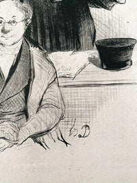 Court Scene by Honoré Daumier, 1918 (view 3)