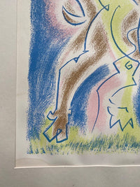 Nymphe et satyre by André Masson, 1971 (view 2)