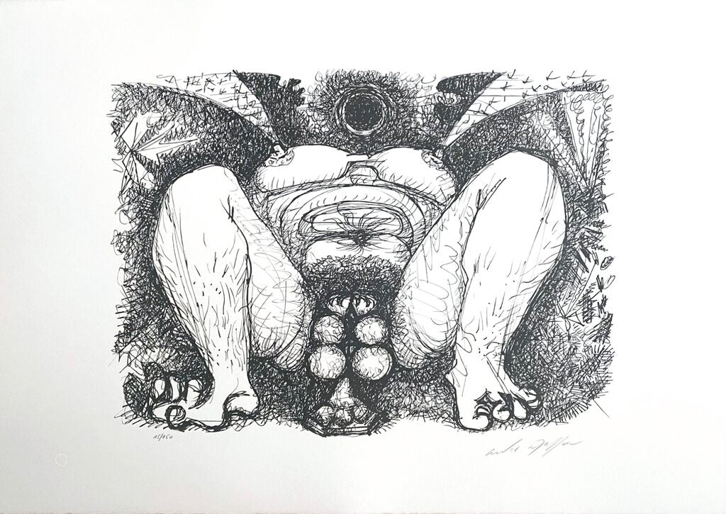 Mythologie sexuelle by André Masson, 1975
