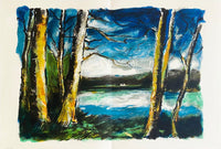 L'étang de Tardais by Maurice de Vlaminck, 1962