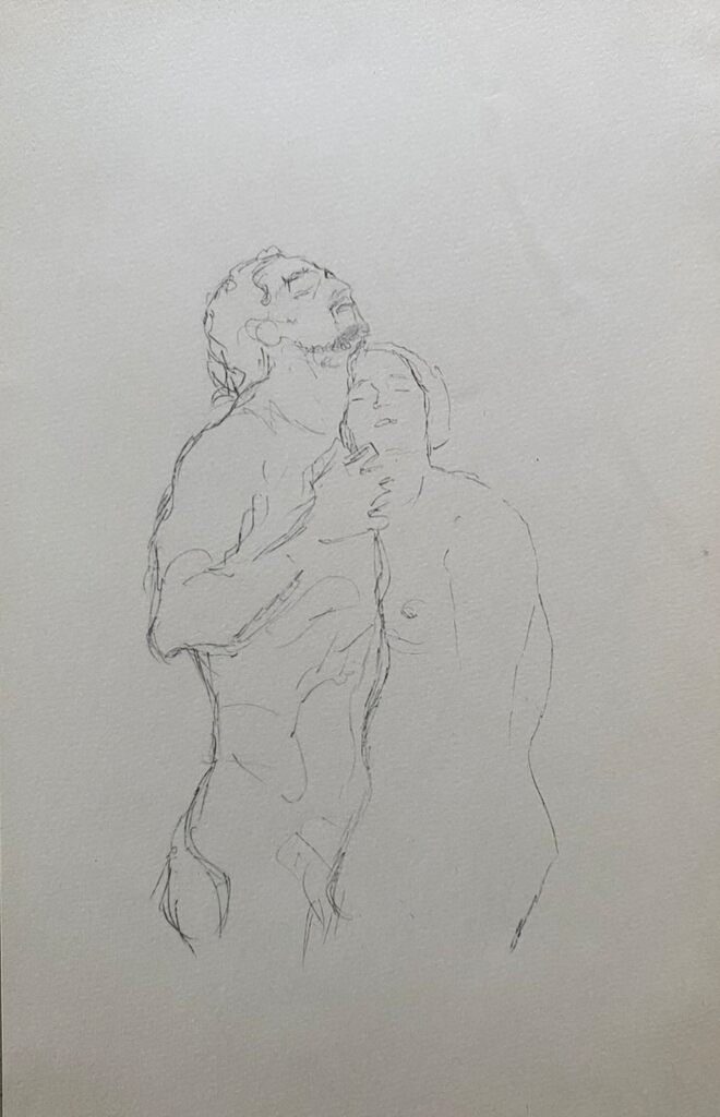 Couple de Gustav Klimt, 1922 (vue 2)