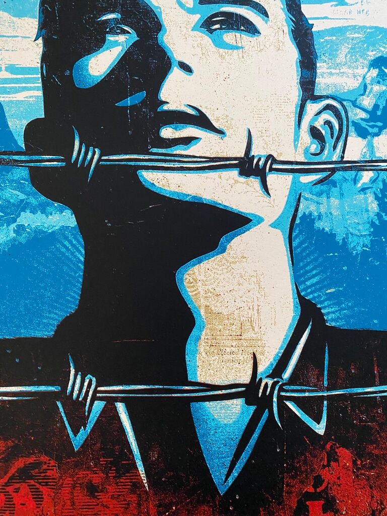 This Land Is Your Land by Shepard Fairey, 2012 (view 2)