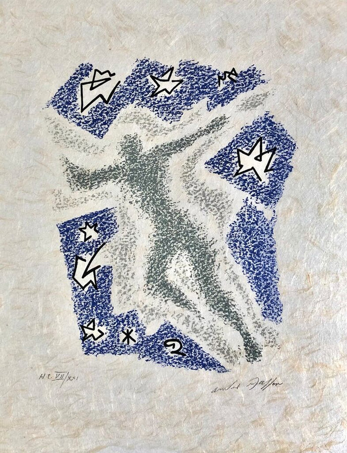 Une étoile de craie by André Masson, 1973