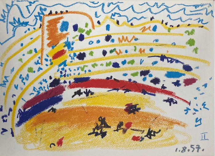 Toros y Toreros II by Pablo Picasso, 1961