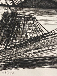 Le triomphe de la mort de Bernard Buffet, 1958 (vue 2)