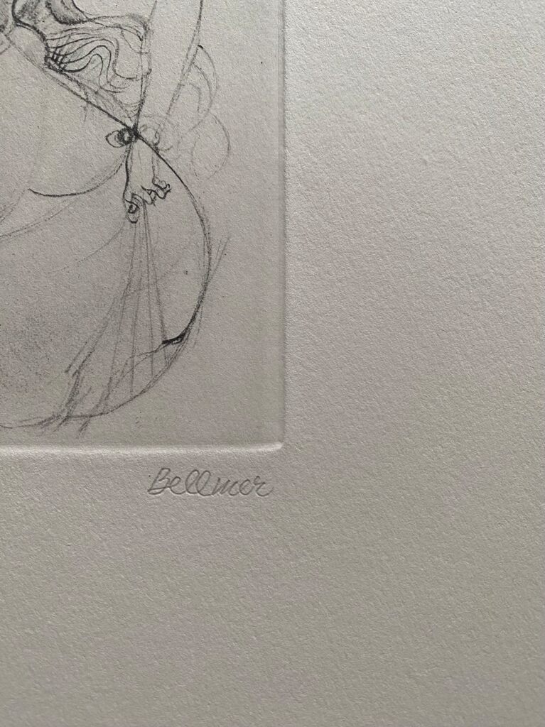 Hommage à Marcel Duchamp de Hans Bellmer, 1971 (vue 2)