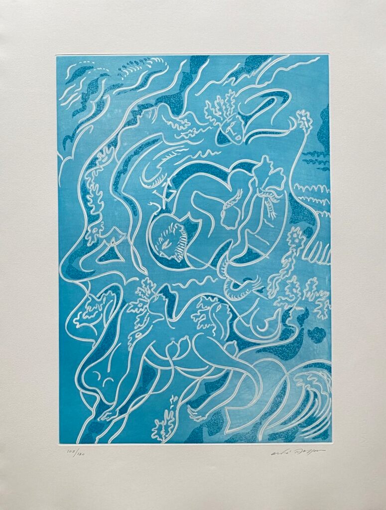 Sirènes by André Masson, 1978